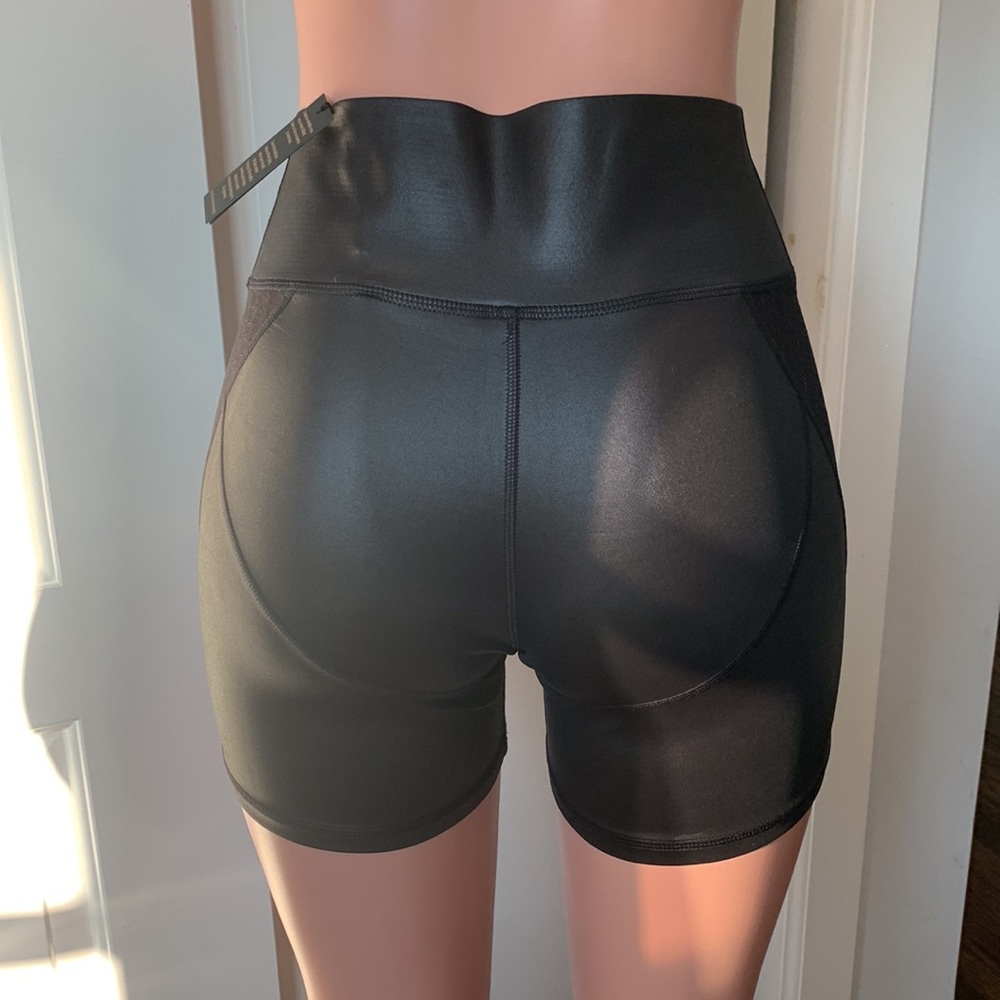 NWT‎ Kiki De Montparnasse Athleisure Lace Inset Biker Shorts - Picture 12 of 14